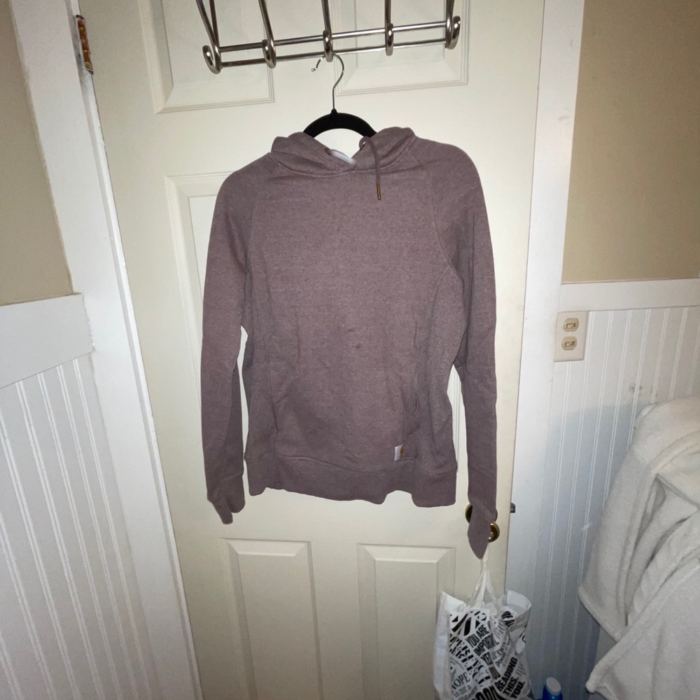 Purple carhartt hoodie